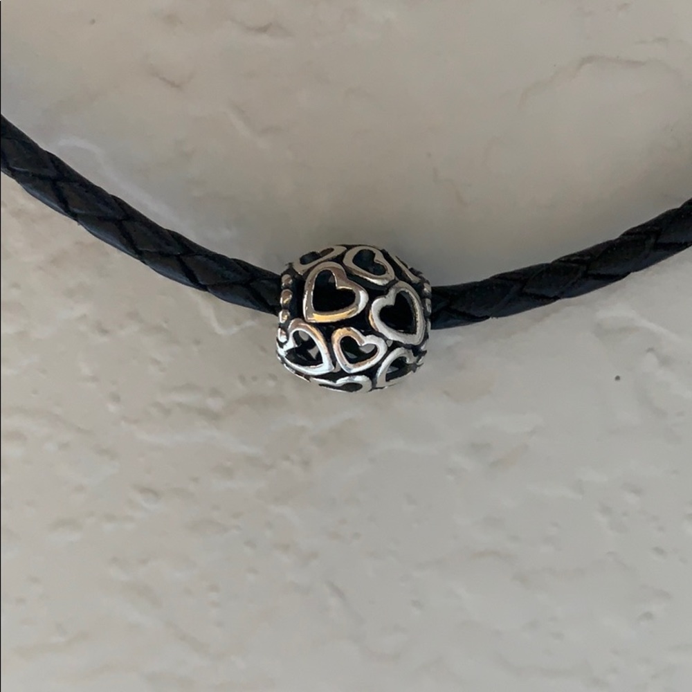 ❤️Pandora Retired Charm Heartfelt or Open Heart